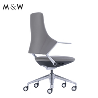 M & W Chaise de bureau ergonomique haut de gamme pour ordinateur inclinable nordique confortable à la mode roulant personnalisé