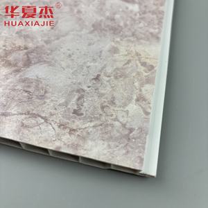 Panel de <span class=keywords><strong>Pared</strong></span> de PVC <span class=keywords><strong>Perlado</strong></span> Rosa Moderno, Decoración de Mármol Impermeable para Paredes de Hoteles y Residenciales - Product Image 4