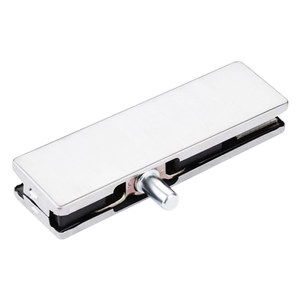 Glass <b>Door</b> Clamp Stainless Steel JM-01 Screw Installation Durable Minimalist Design For Floor Spring Accessories - Product Image 1