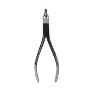 Pince dentaire Santoku transfrontalière en acier inoxydable à trois branches pour techniciens, accessoires d'équipement de thérapie buccale - Product Image 1