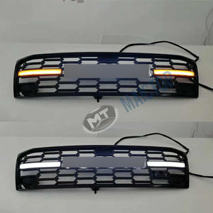 Maictop Accessoires de voiture Facelift Grille de pare-chocs avant noire pour Land Cruiser Lc 100 Series Lc100 Fj100 Gr Style 1998-2007 - Product Image 5