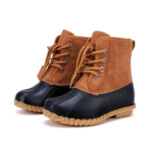 Bottes de neige imperméables marron mi-mollet YL-25422 pour enfants – Vente en gros, chaudes et tendance pour l'hiver - Product Image 4