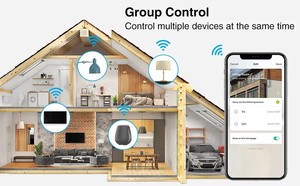 Tysh phổ tuya Home Wifi thông minh điện cắm với ổ cắm tùy chỉnh logo thương hiệu tường ổ cắm Alexa Google cắm - Product Image 5