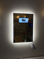 Miroir de télévision intelligent avec écran LCD, écran tactile moderne Led, pour salle de bains, Android, nouveauté,