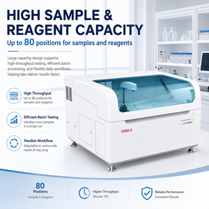 Analizador Químico Automático de Alto Rendimiento CS-T240PLUS para Laboratorio, para Clínicas, con Flujo de Trabajo para Pruebas con Reactivos y Muestras - Product Image 1