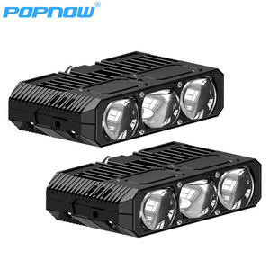 ไฟโปรเจคเตอร์ LED 200W 3 เลนส์ ไฟสปอตไลท์เสริมด้านหน้าแบบ High Low Beam สำหรับรถบรรทุกและรถ SUV - Product Image 1