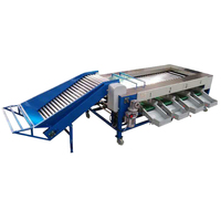 Hot Sales Peer Sorteren Machine Aardappelen Uien Tomaten Zoete Aardappelen Size Sorteren Roller Sorteermachine
