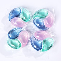 Dosettes de détergent à lessive 3 en 1 Puissance de nettoyage Entretien des tissus Capsules de machine à laver hautement concentrées Pacs pratiques Respectueux de l'environnement