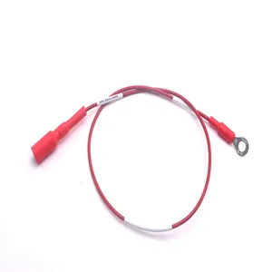 PV Solar Cable 6mm O-Type Grounding Terminal Wire Cold Pressed Terminal Wire New Energy Wire Harness Motorcycle