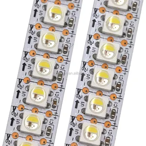 Tira de luz de led super inteligente, alta qualidade cri 90 alto mcd 2500-2800 sk6812 rgbw rgbww rgbnw, com 3 anos de tempo de garantia