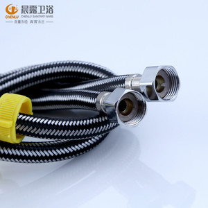 สายยางถักแบบยืดหยุ่น Morning Dew ขนาด 1/2 นิ้ว สายเหล็กเสริมแรง ปลายสองด้าน สำหรับงานประปา - Product Image 5