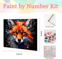 Peinture par numéros sur toile personnalisable pour adultes - Peinture à l'huile par numéros, art et décoration murale, ensemble de décoration pour la maison
