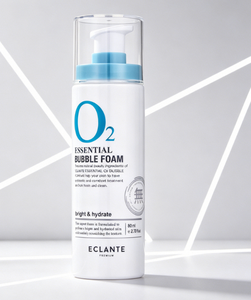 ECLANTE Mousse Nettoyante Oxygénante O2 80mL – Nettoyant Visage Doux Moussant pour Pores Profonds – Soin Coréen OEM - Product Image 5