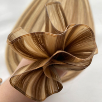 Extensions de cheveux Haiyi Genius Weft, flexibles et douces # 6-24  Grand stock de produits de qualité professionnelle sans produits chimiques