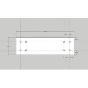INSIDE piastra di fissaggio per installazione - Product Image 2