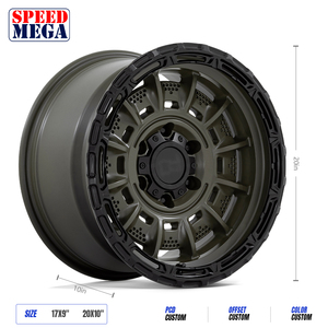 Rines Personalizados para Auto Todoterreno F-150, Aleación de Aluminio Forjado, Mecanizado CNC, Cóncavos Profundos, 18-30 Pulgadas, 8x170/180 PCD, Ligeros y Pulidos - Product Image 2