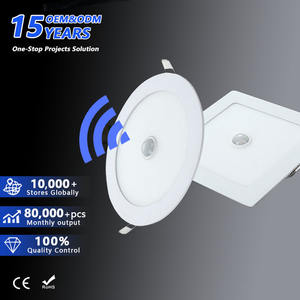 Plafoniera LED Rotonda ad Alta Luminosità con Sensore di Movimento da 15w 18w 22w 12w per Interni - Product Image 1