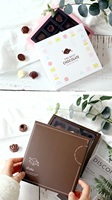 Boîte cadeau chocolat de luxe en gros, recyclable et personnalisable, en forme de livre à 2 niveaux, avec tiroir rigide magnétique, finition mate/brillante UV