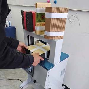 Máquina automática para atar con cordón elástico para pequeños negocios: calcetines, tiras de madera, cinta de tela, cajas de papel, verduras - Product Image 3