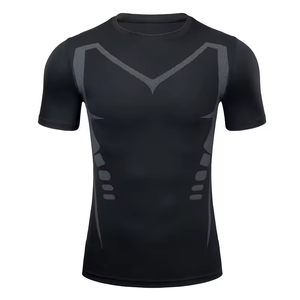 Camiseta de Manga Corta con Estampado de Ciencia Ficción para Hombre, de Secado Rápido y Absorción de Humedad, para Baloncesto, Running y Fitness - Product Image 1