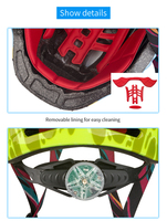Mignon dessin animé enfant BMX Scooter Ebike vtt S taille casque enfants Animal route cyclisme Dirt Bike LED confortable élégant équitation casques