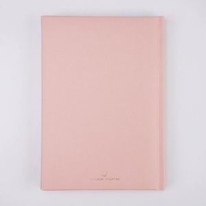 สมุดบันทึกปกหนังแท้เนื้อนุ่มพิเศษสำหรับผิวเด็ก ปั๊มฟอยล์ทองคำ  แบบกำหนดเอง ขนาด A5 - Product Image 4