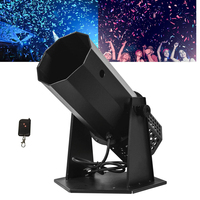 Topflashstar Canon à confettis 1500W Télécommande Professionnel Scène Machine à jet de papier coloré pour mariage Célébration Fête Club