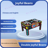 Mesin Game Arcade 2 Pemain dengan Mesin Penerima Uang Koin yang Laris untuk Anak-anak, Hiburan Keluarga, dan Pusat Permainan Puzzle
