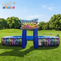 WINSUN Fournisseur populaire Mobile Gonflable Pare-chocs Voiture Escrime Roller Skating Rink Field Arena