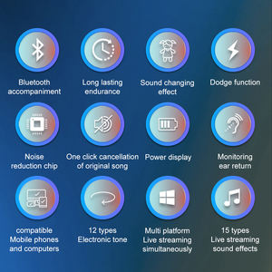 Tarjeta <span class=keywords><strong>de</strong></span> Sonido con Cancelación <span class=keywords><strong>de</strong></span> Ruido X91, <span class=keywords><strong>Mezclador</strong></span> <span class=keywords><strong>de</strong></span> Audio con Función <span class=keywords><strong>de</strong></span> Grabación para Karaoke, Canto <span class=keywords><strong>en</strong></span> Línea y Transmisión <span class=keywords><strong>en</strong></span> Vivo - Product Image 3