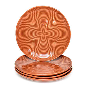 Nuevo estilo hecho en fábrica, mejor venta de plato de cerámica, plato redondo de 4 platos, platos de gres, cuencos con juego de vajilla para el hogar - Product Image 2