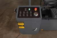 Nouvelle machine à scier à ruban CNC automatique avec régulation de vitesse, pompe, moteur à engrenages, cœur PLC et commande manuelle inclus