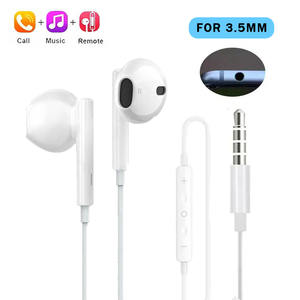 Earphone Wired Type-C USB C untuk iPhone 15 16 14 13 1.2M In-Ear Bass 3.5mm 8Pin Earbuds Headphone dengan Mic untuk Samsung Xiaomi - Product Image 3