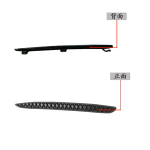 กระจังกันชนหลัง Mercedes-Benz C-Class W205 รุ่น 2058850053 ฝั่งซ้ายขวา  ฝาครอบแต่ง ABS ลายรังผึ้ง - Product Image 2