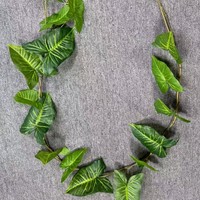 Plante artificielle suspendue en lierre, buis et feuilles vertes en soie pour la décoration de jardin, salon, club, bar et mariage