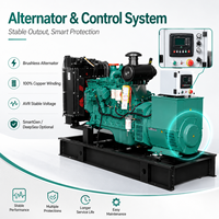 Groupe électrogène diesel KTA19-G3 500 kVA 400 kW DeepSea de type ouvert pour système d'alimentation de secours de salle informatique