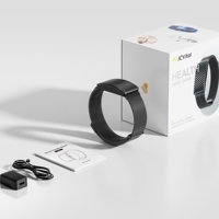 Bracelets intelligents JCVital V5 OEM ODM pour femmes et hommes, bracelet connecté SDK Sedex, suivi du sommeil, historique des températures, données.