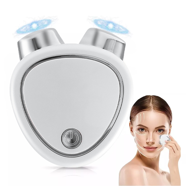 Portable Mini Electric Microcurrent Face Lift Machine ABS Microcurrent Facial Toning Device USB Anti-Wrinkle Skin Tightening
