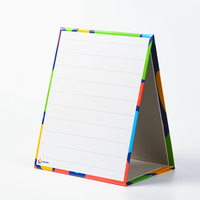 Tableau blanc magnétique effaçable à sec, portable, mini, pliable, en caoutchouc/PET, taille personnalisée, vente chaude