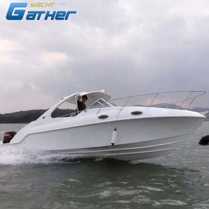 Gather Yacht-Motor <span class=keywords><strong>de</strong></span> pesca <span class=keywords><strong>de</strong></span> 27 pies, barco <span class=keywords><strong>de</strong></span> velocidad clásico <span class=keywords><strong>de</strong></span> fibra <span class=keywords><strong>de</strong></span> vidrio, superyates <span class=keywords><strong>de</strong></span> lujo - Product Image 2