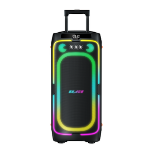 Altavoz Portátil Partybox, <span class=keywords><strong>Caixa</strong></span> De Som, Boombox3, Micrófono Dual, Karaoke, Aux, Sistema de Altavoces para DJ - Product Image 1