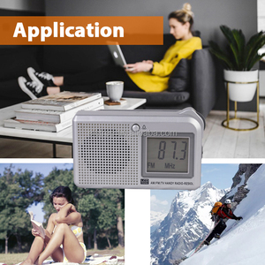 Radio Portátil Anti-Interferencias FM AM de 2 Bandas con Pantalla LCD, Estéreo Digital Positivo, Radio Multibanda - Product Image 6