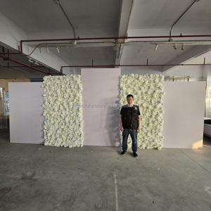 Arredamento matrimonio forniture ad arco bianco con pannello a fiori sfondo quadrato ad arco Stand per decorazione di nozze forniture - Product Image 3