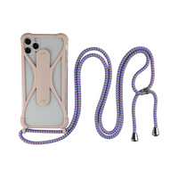 Correa Universal Ajustable para Teléfono Móvil, Manos Libres, con Soporte de Silicona Antigolpes para Modelos 16, 15 y 12