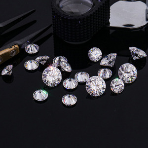 เครื่องทดสอบเพชรโมอิสอัญมณีแบบหลวมพร้อมด้วยใบรับรอง VVS1ใสตัดมอยส์ซอไนต์ดีเยี่ยม - Product Image 1