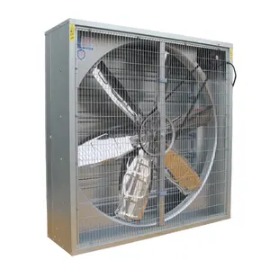 Gran oferta, soplador de 50 pulgadas, ventilador de escape tipo martillo de 1000mm, ventilador de invernadero Industrial para exteriores de bajo ruido, eléctrico de CA montado en la pared