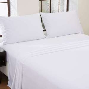 Juego de Sábanas de Hotel de Lujo Personalizadas al por Mayor, de Algodón Egipcio, Blancas, con Técnicas de Tejido Lisas, de Primera Calidad - Product Image 4