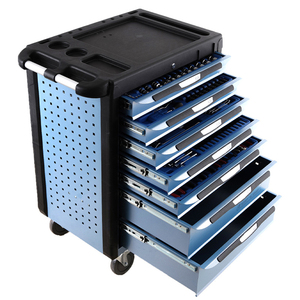 High Quality 7 <b>Drawers</b> 98 Pcs <b>Tool</b> Sets <b>Cabinet</b> With New Energy Insulation Hand Set Car Repair <b>Tools</b> - Product Image 2