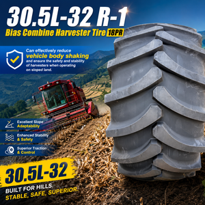 Pneu de moissonneuse-batteuse diagonale BOSTONE neuf 30.5L-32 R-1 18PR - Product Image 5