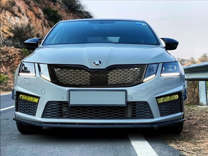Per VW Skoda Octavia Upgrade <span class=keywords><strong>Rs</strong></span>/vrs 2017 2018 2019 con Griglia Paraurti Anteriore - Product Image 2